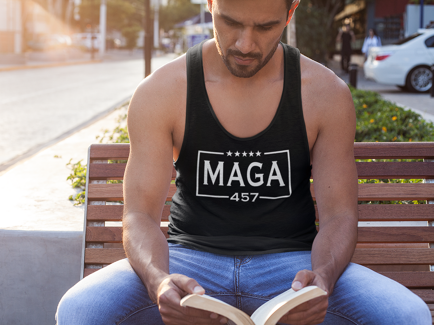 Mens Maga 457 Tank Top