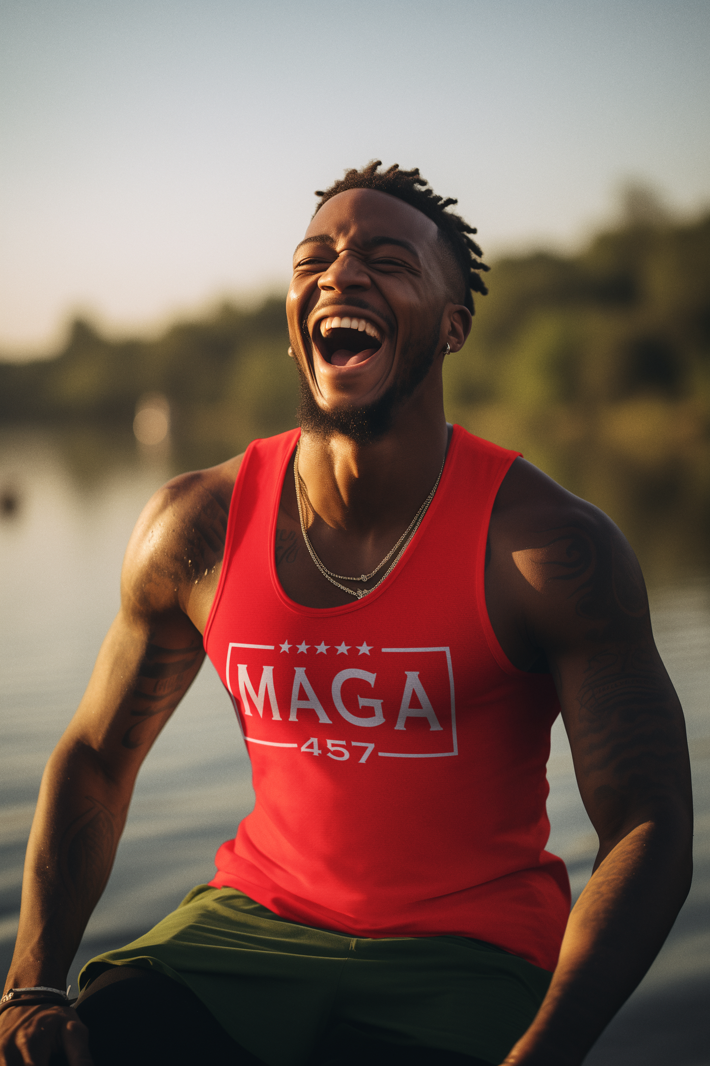 Mens Maga 457 Tank Top